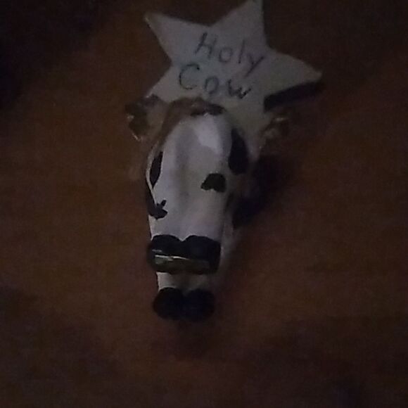 Holy Cow Christmas Ornament - Picture 7 of 8